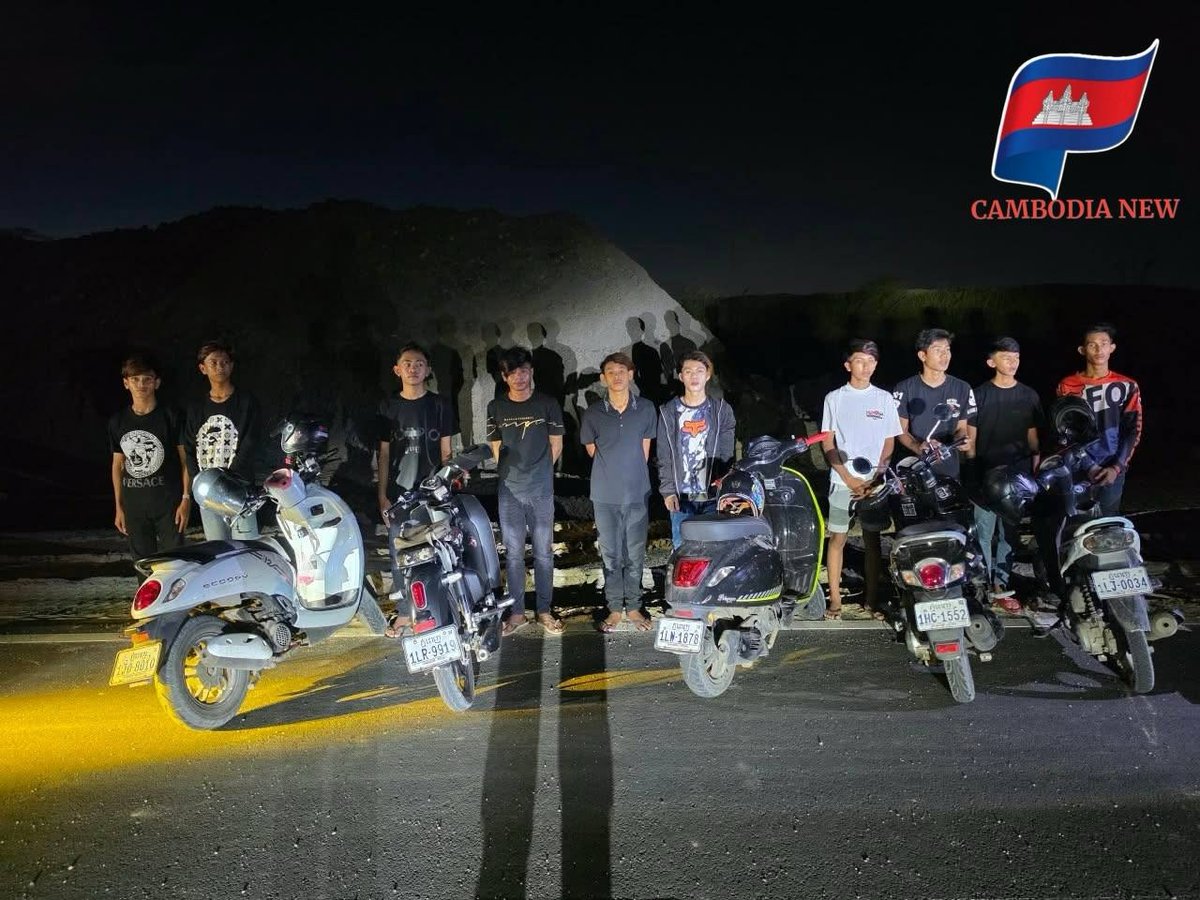 棉芷区警方突击查处非法飙车 30人被捕