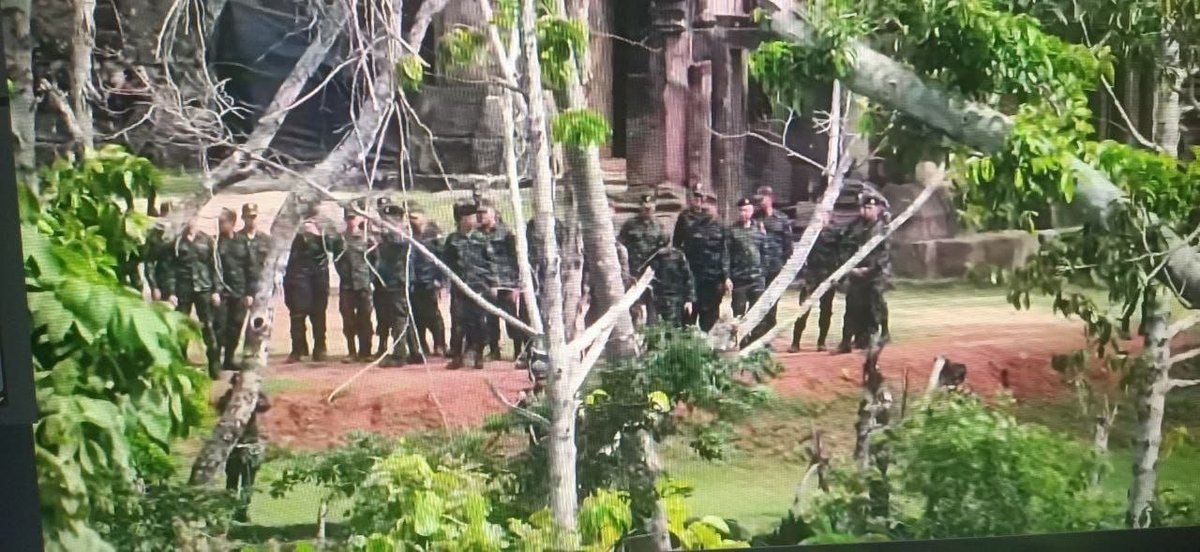 泰方武装人员进入塔曼寺区域 柬泰边境局势引发关注