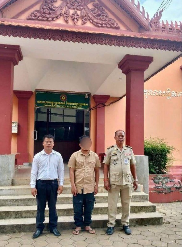 柬埔寨驻巴色领事馆协助一名非法越境青年回国