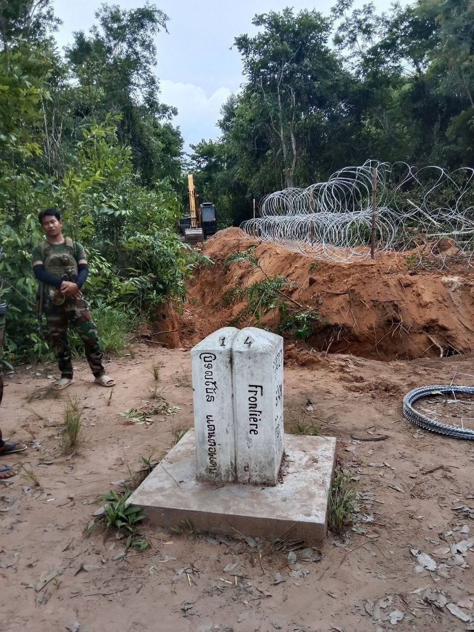 泰方在奥斯马边境修筑军事设施 引发主权争议