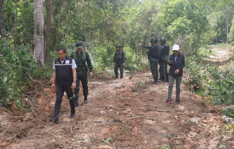泰方在奥斯马边境修筑军事设施 引发主权争议