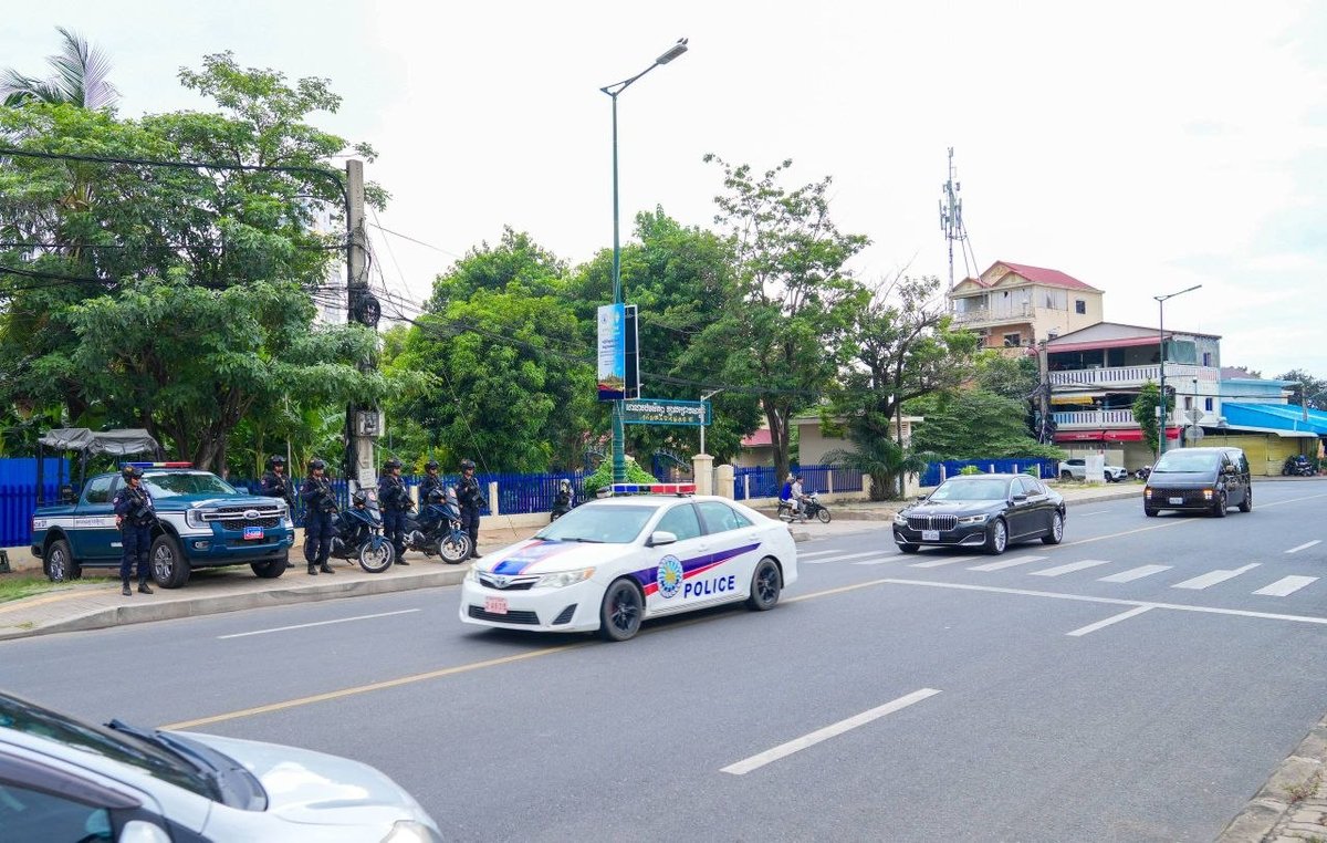 金边宪兵加强安保 确保ISC-2会议顺利举行