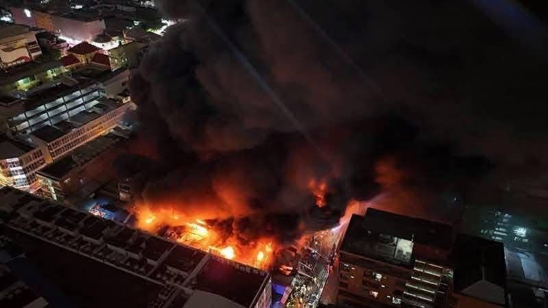 金边与泰国空隆市场接连发生火灾 消防安全引关注