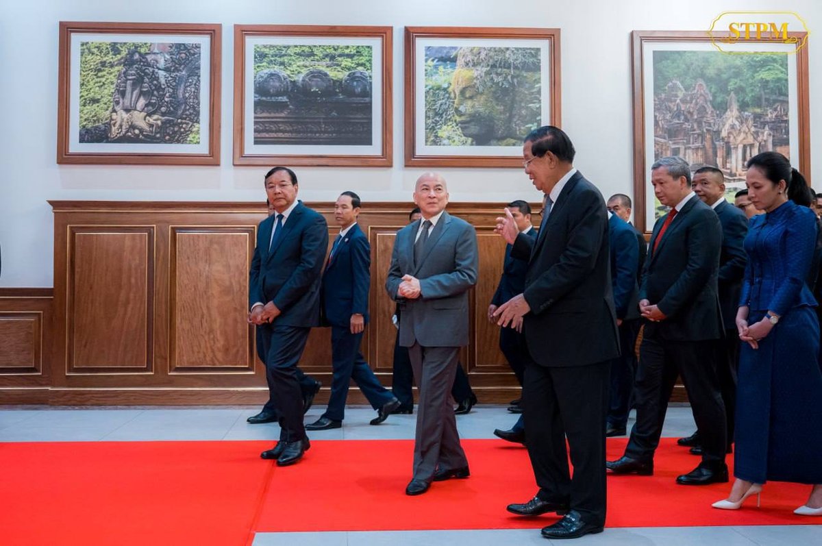 洪玛奈首相出席参议院新大楼 团结大厦启用仪式