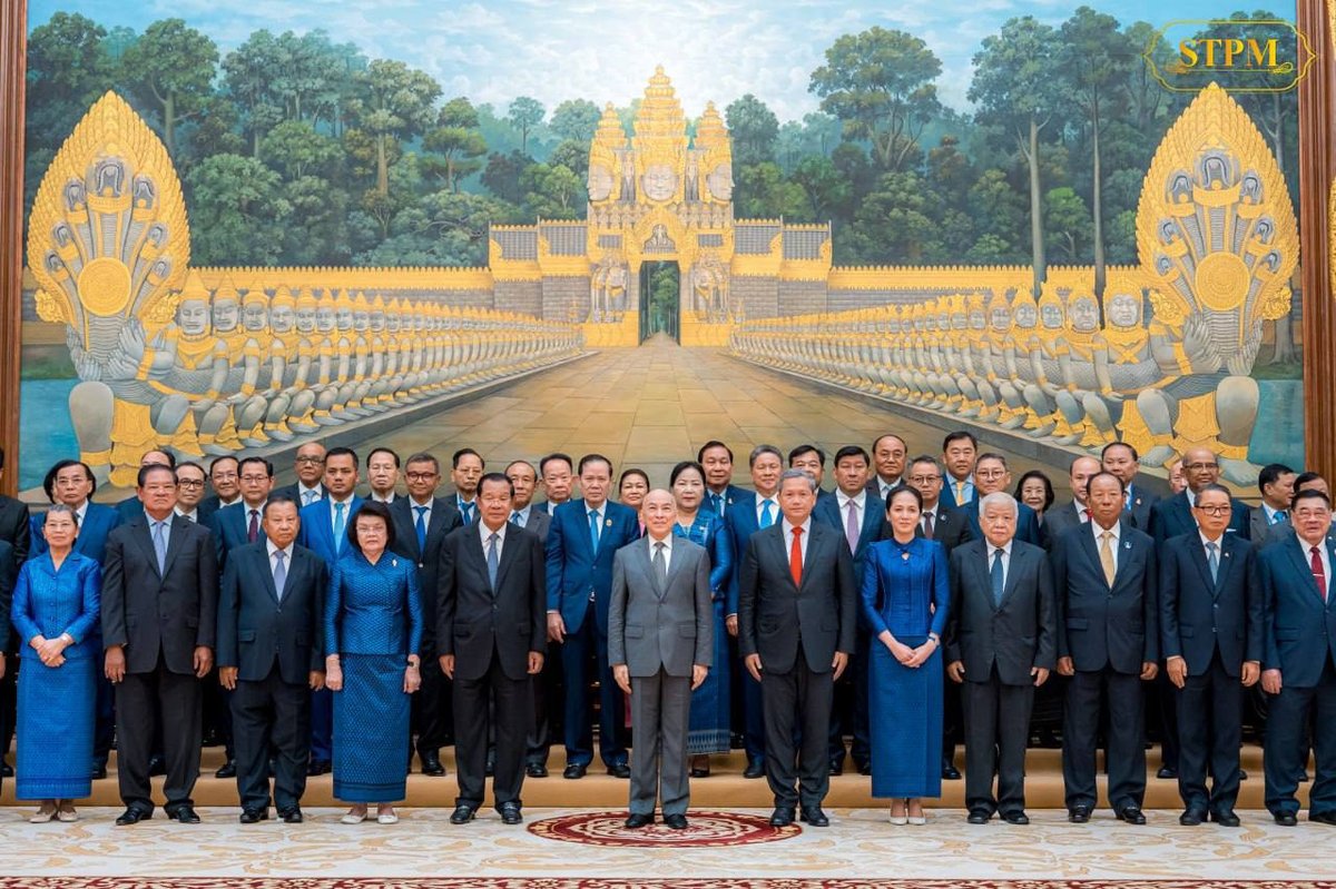 洪玛奈首相出席参议院新大楼 团结大厦启用仪式