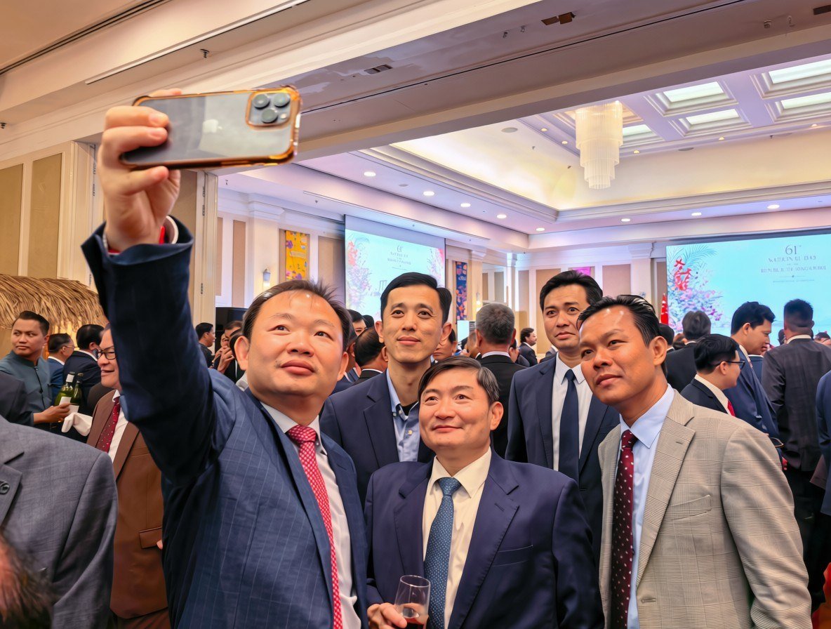劳工部部长出席新加坡国庆招待会 强化双边合作