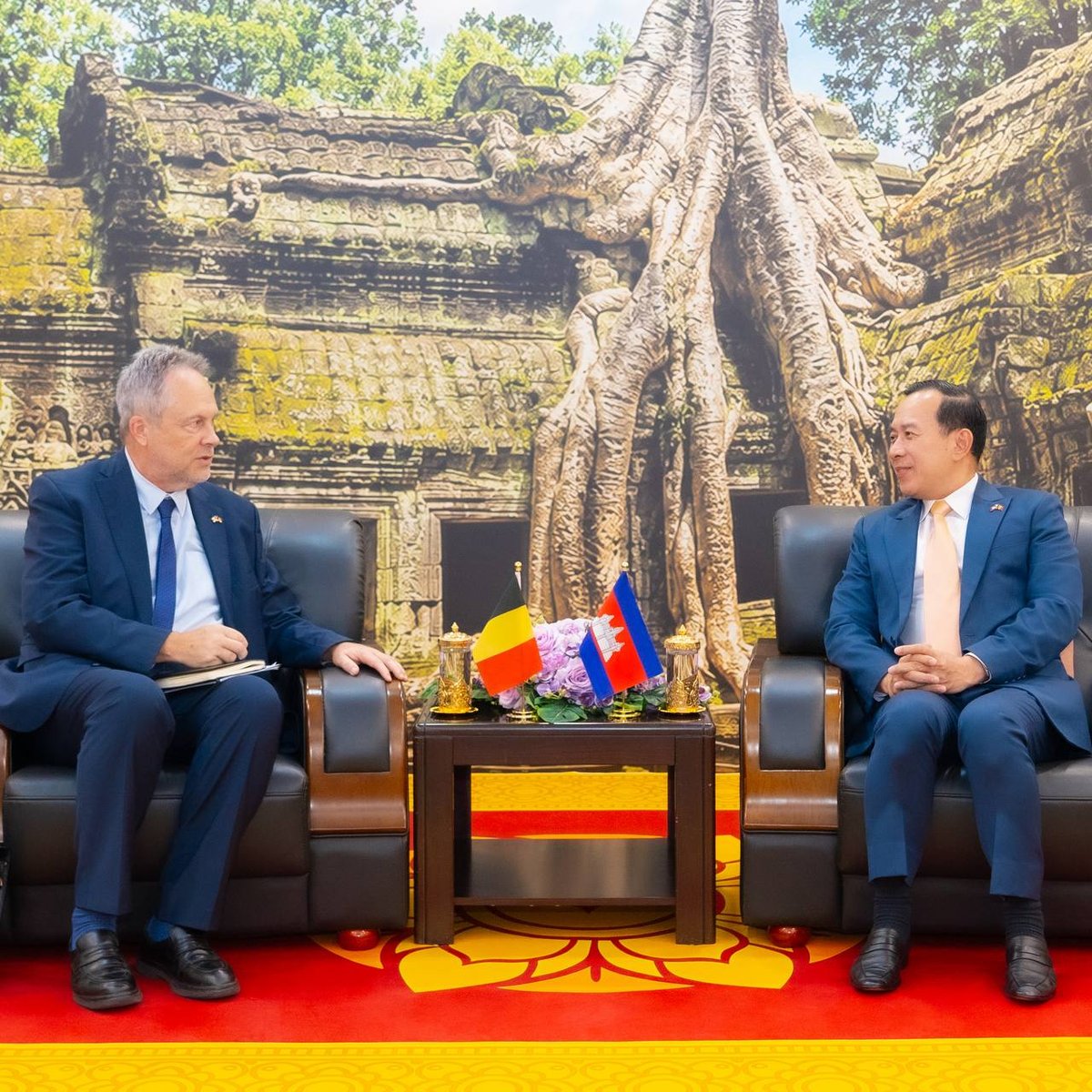 旅游部与比利时大使探讨旅游合作 筹备第20届法语国家峰会
