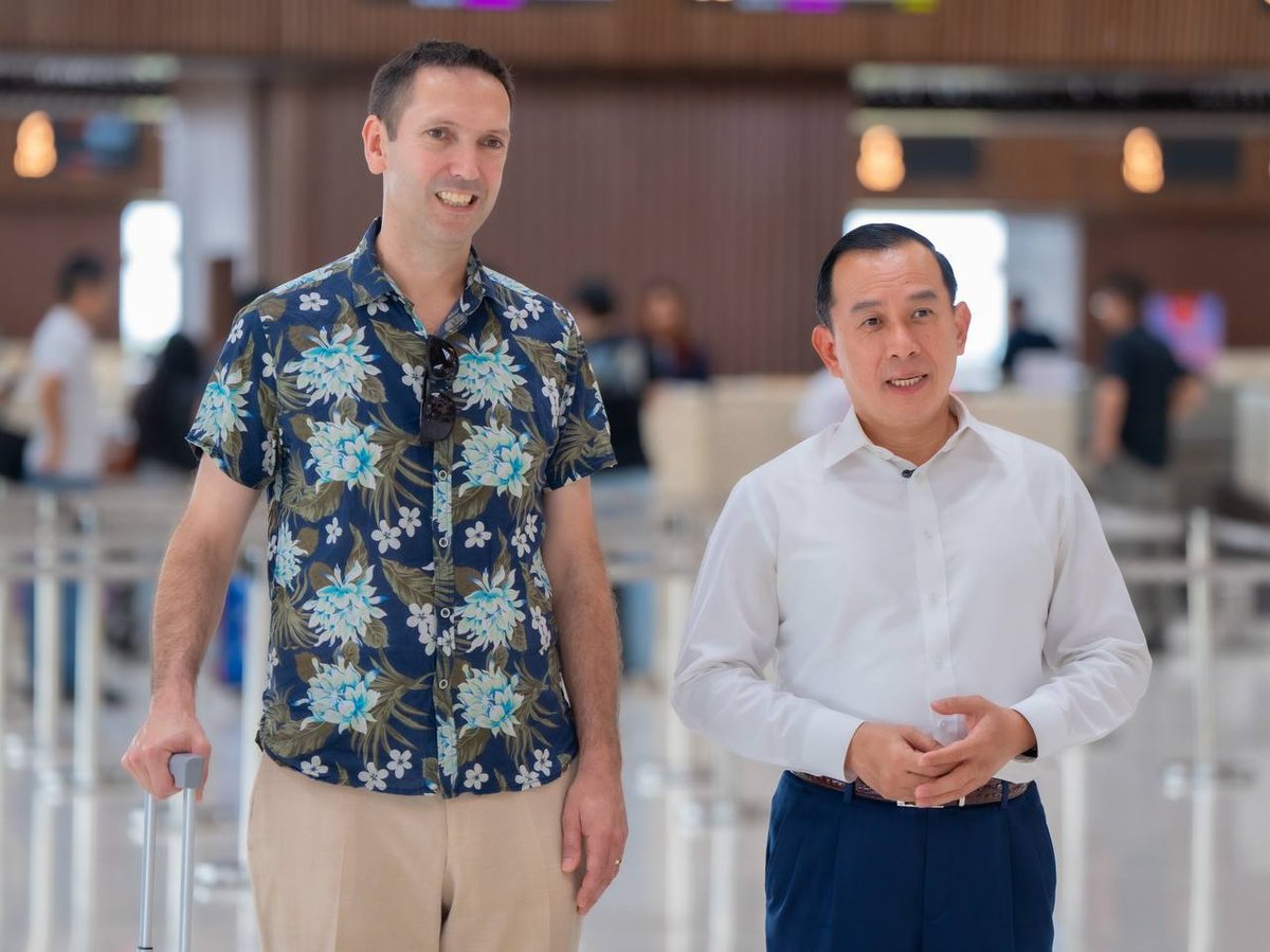 旅游部长视察德崇国际机场 强调提升国际接待服务