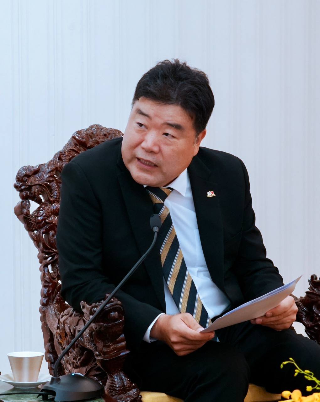 柬埔寨旅游部长与韩国商会代表讨论了“访问柬埔寨绿色季节”战略