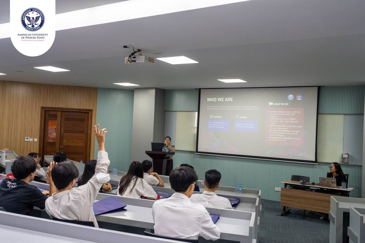 金边美国大学举办CTF网络安全竞赛 20名优胜学生获表彰