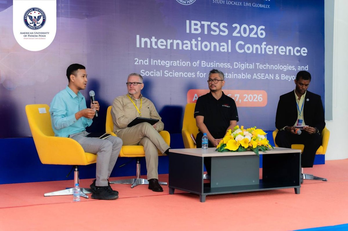 金边美国大学举办IBTSS国际会议 聚焦AI与数字转型