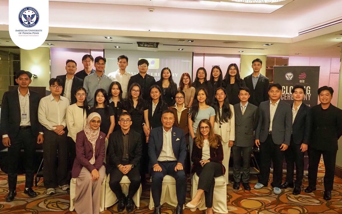 金边美国大学(AUPP)学生圆满完成新加坡产业沉浸与实习项目