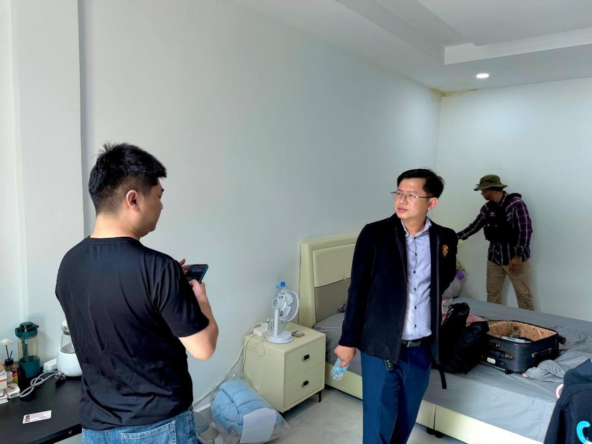 巴域市突袭9处可疑窝点 查获6名涉案人员