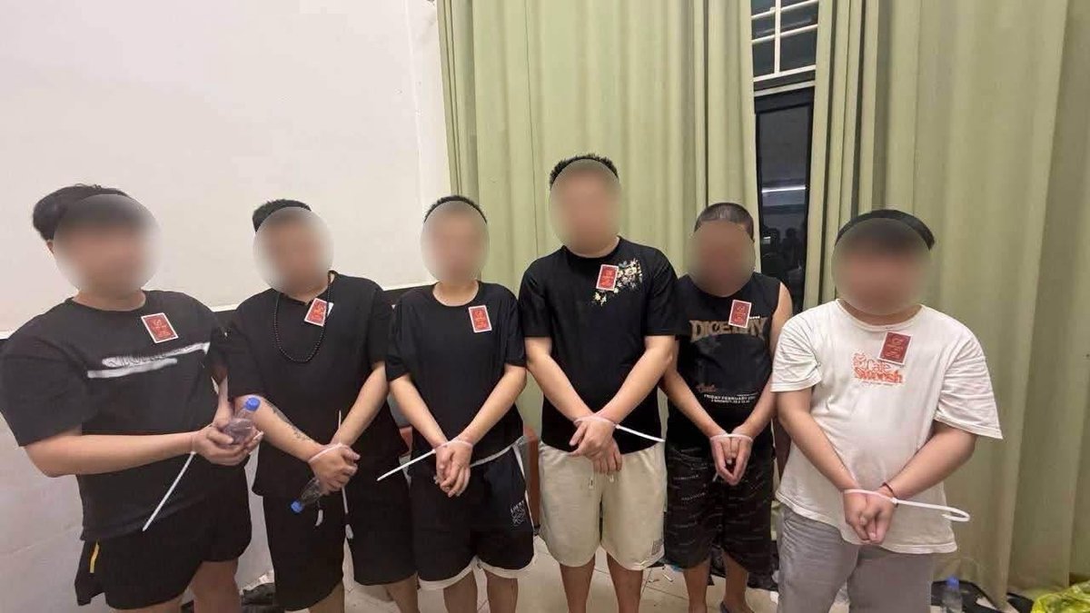 西港突击检查破获网诈案 25名中国籍人员被捕