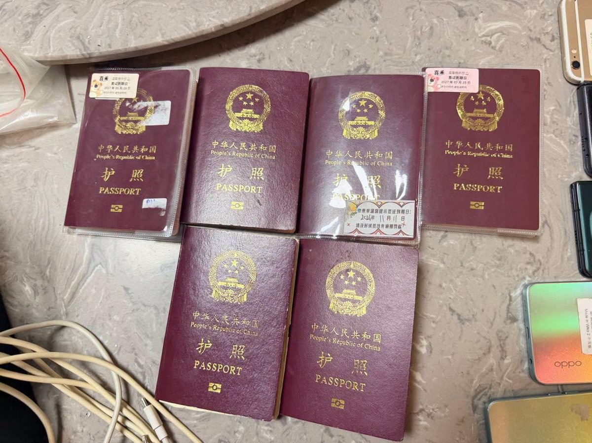 金边铁桥头区突击查抄电诈窝点 11名中国籍嫌犯被捕