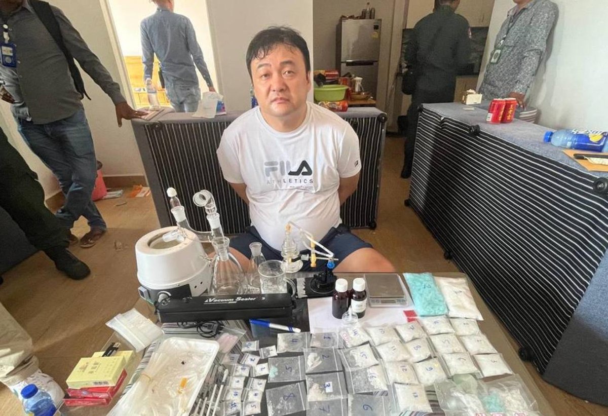 台湾籍毒贩上诉失败 金边法院维持26年刑期