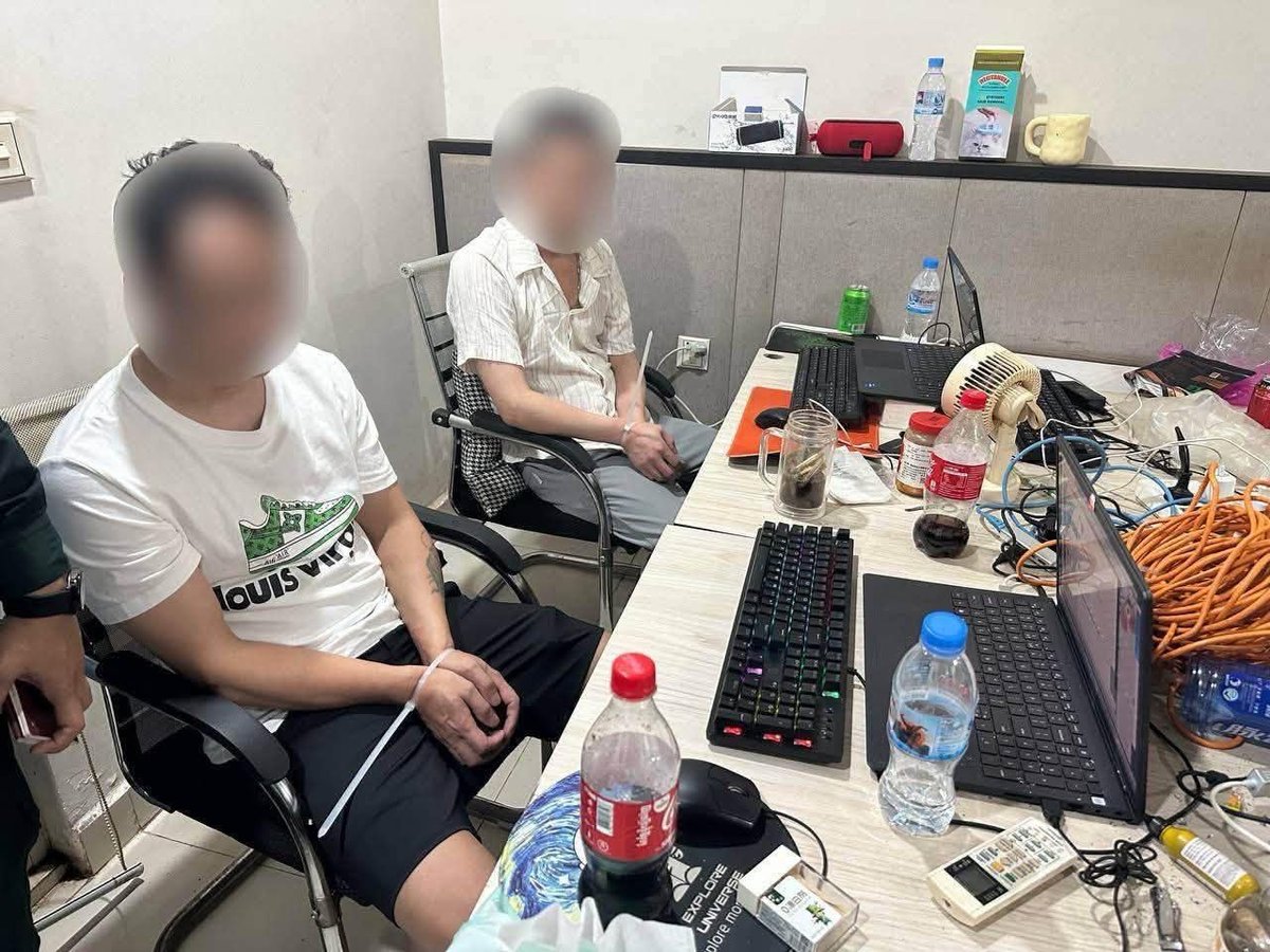 西港警方查获电诈窝点 逮捕7名中国籍嫌疑人
