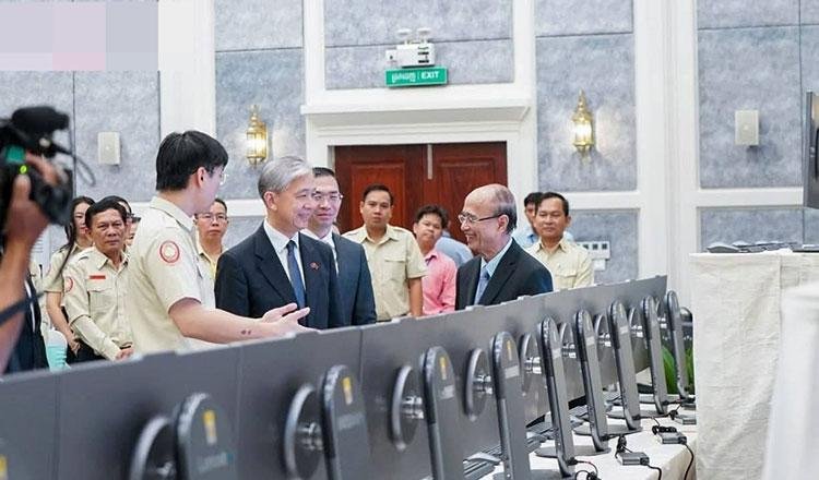 中国援助先进设备 助力柬埔寨反腐与扫雷