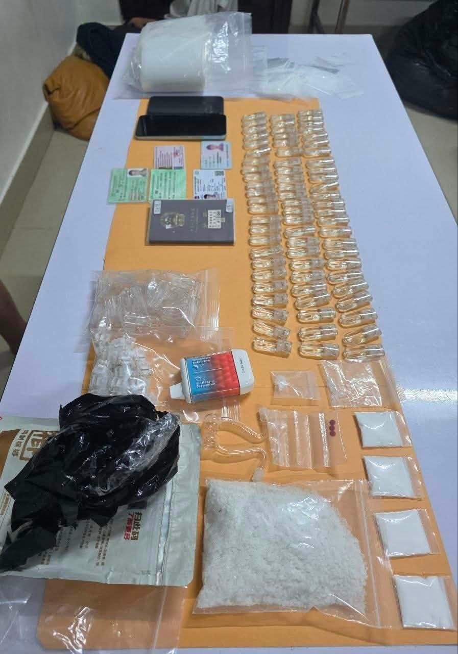 波贝警方抓获一名中国籍男子 涉嫌贩卖毒品及电子烟弹