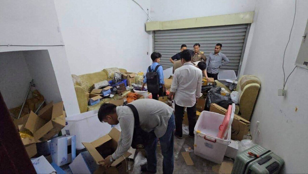 桑园区破获2处网诈窝点 7名嫌疑人被捕