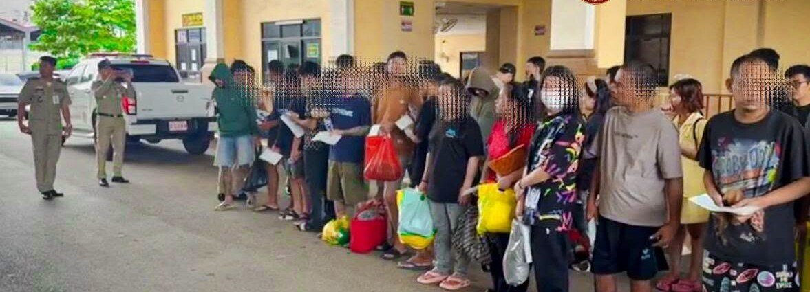柬埔寨遣返44名涉嫌网络诈骗泰国籍人员