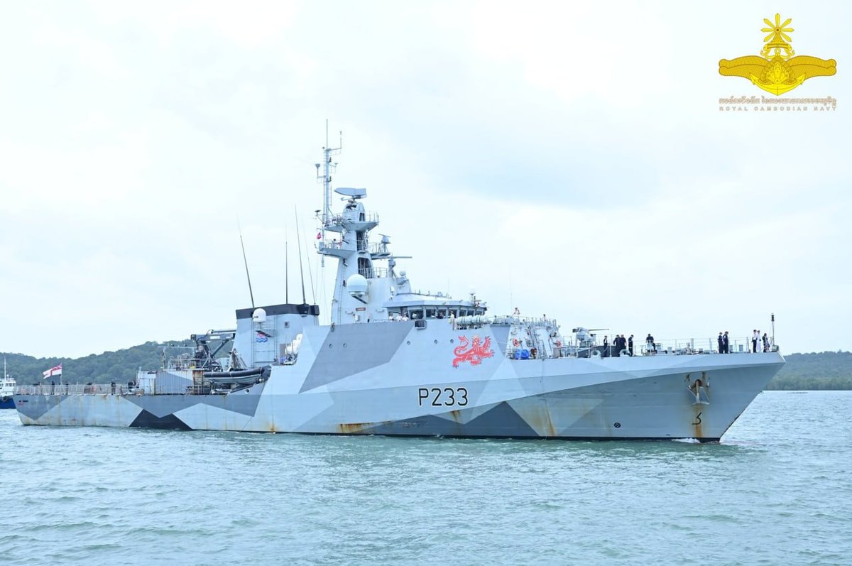 英国海军舰艇访问云壤海军基地 开启为期8天访问
