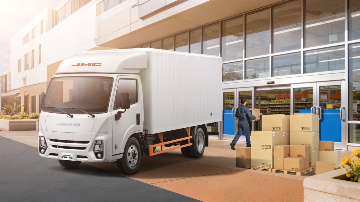 JMC T325货车上市 专为柬埔寨小型商户设计