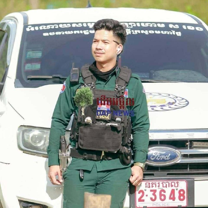 柬埔寨执法人员执行任务期间不幸殉职