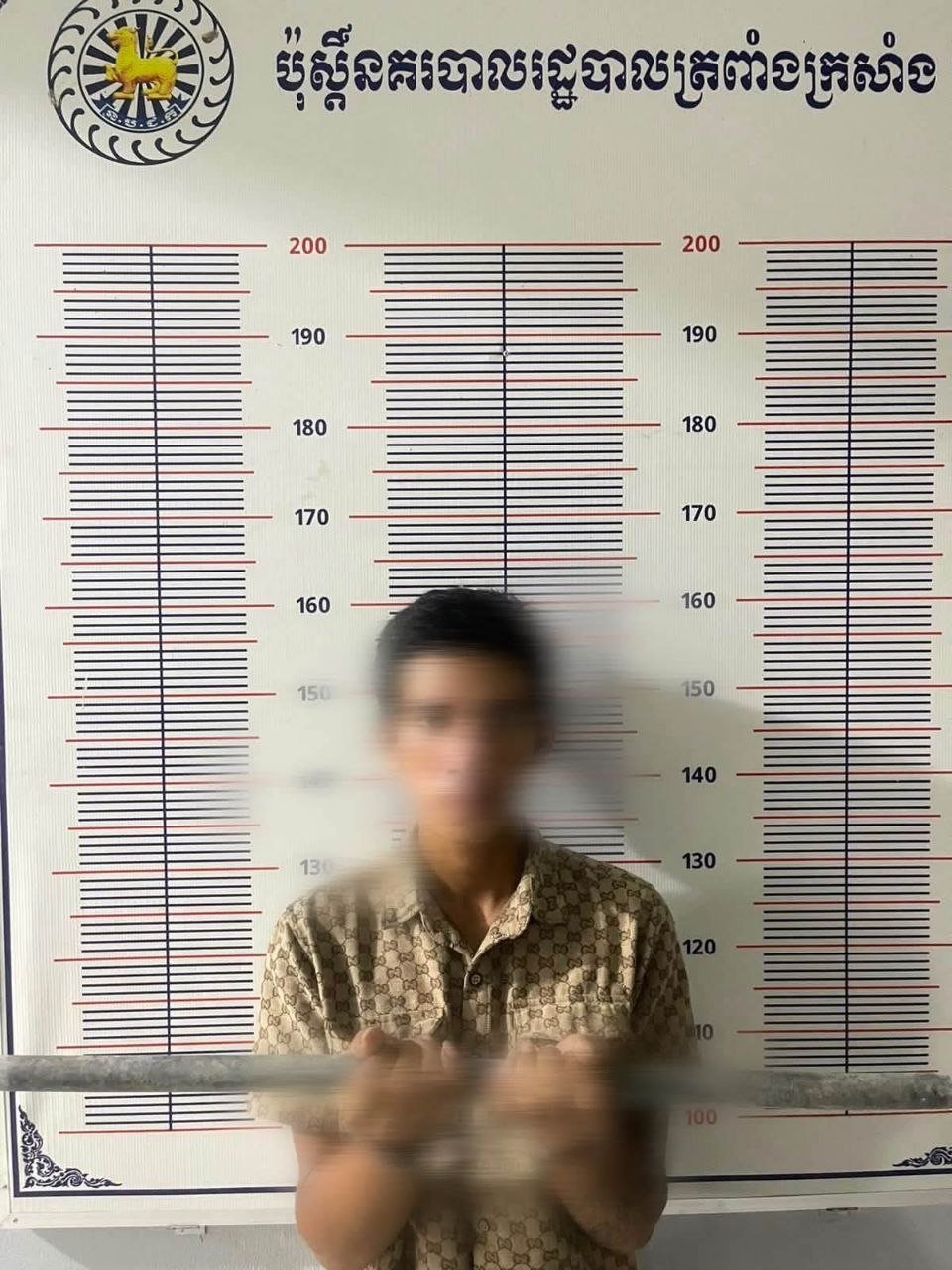金边波森芷区特本克桑分区警方逮捕了6名涉及暴力事件的嫌疑人