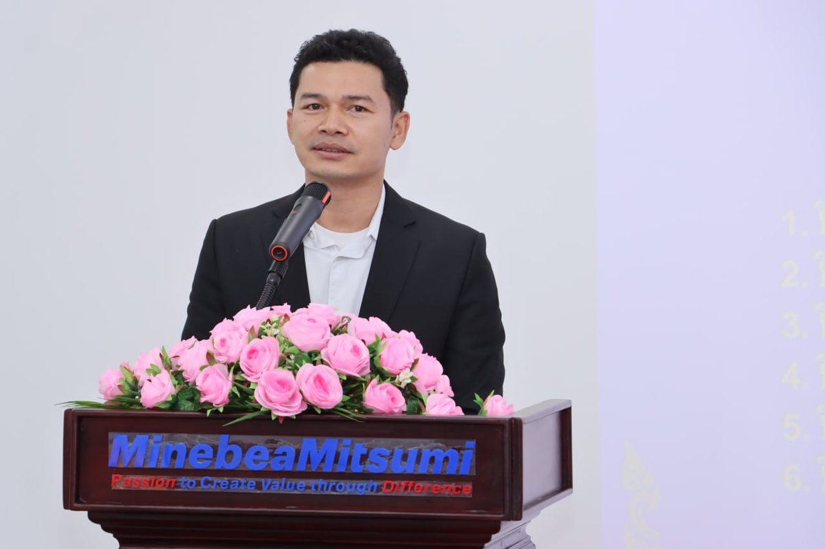 皇家金边大学组织学生赴菩萨省Minebea参观学习