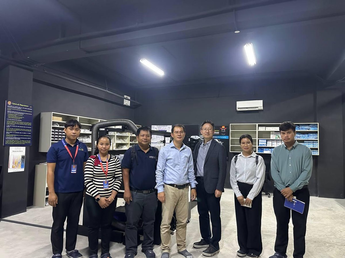 皇家金边大学与韩国崇实大学开展科研合作交流