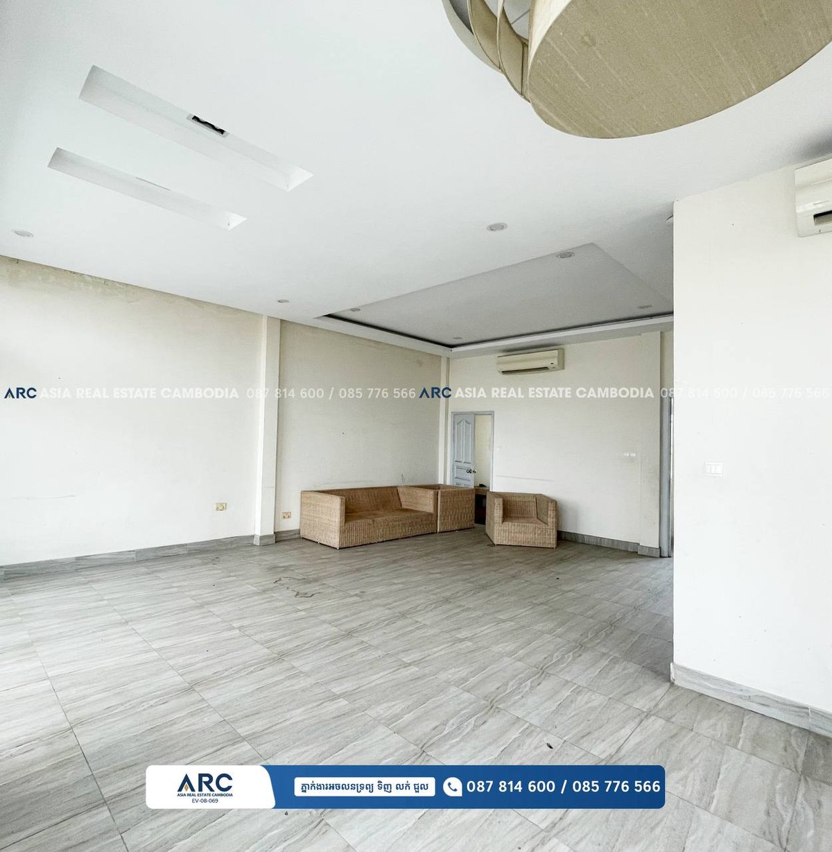 堆谷区BKK2独栋别墅出售,土地面积7.5m x 25m,建