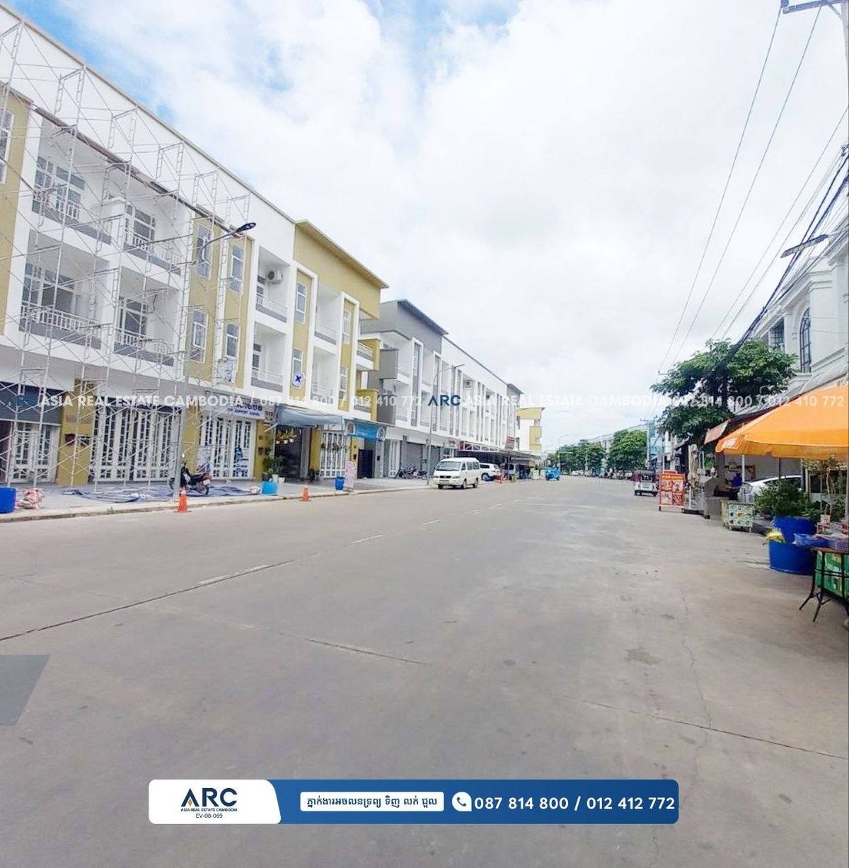 3号公路Borey项目联排别墅出售 $23万