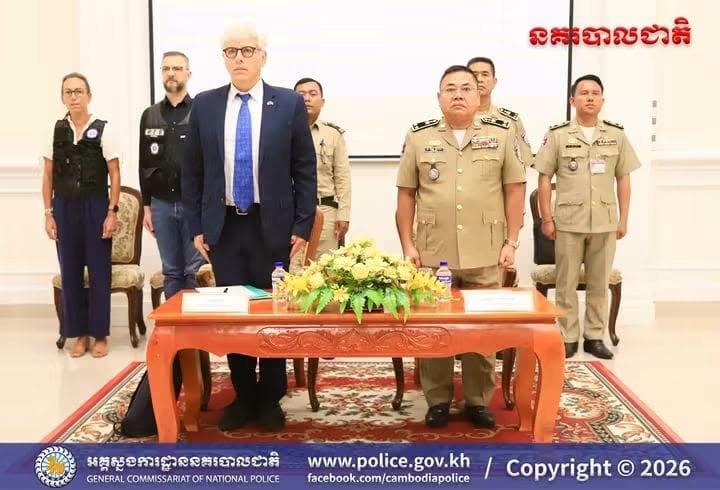 柬埔寨警方接受法国专家现场勘查培训