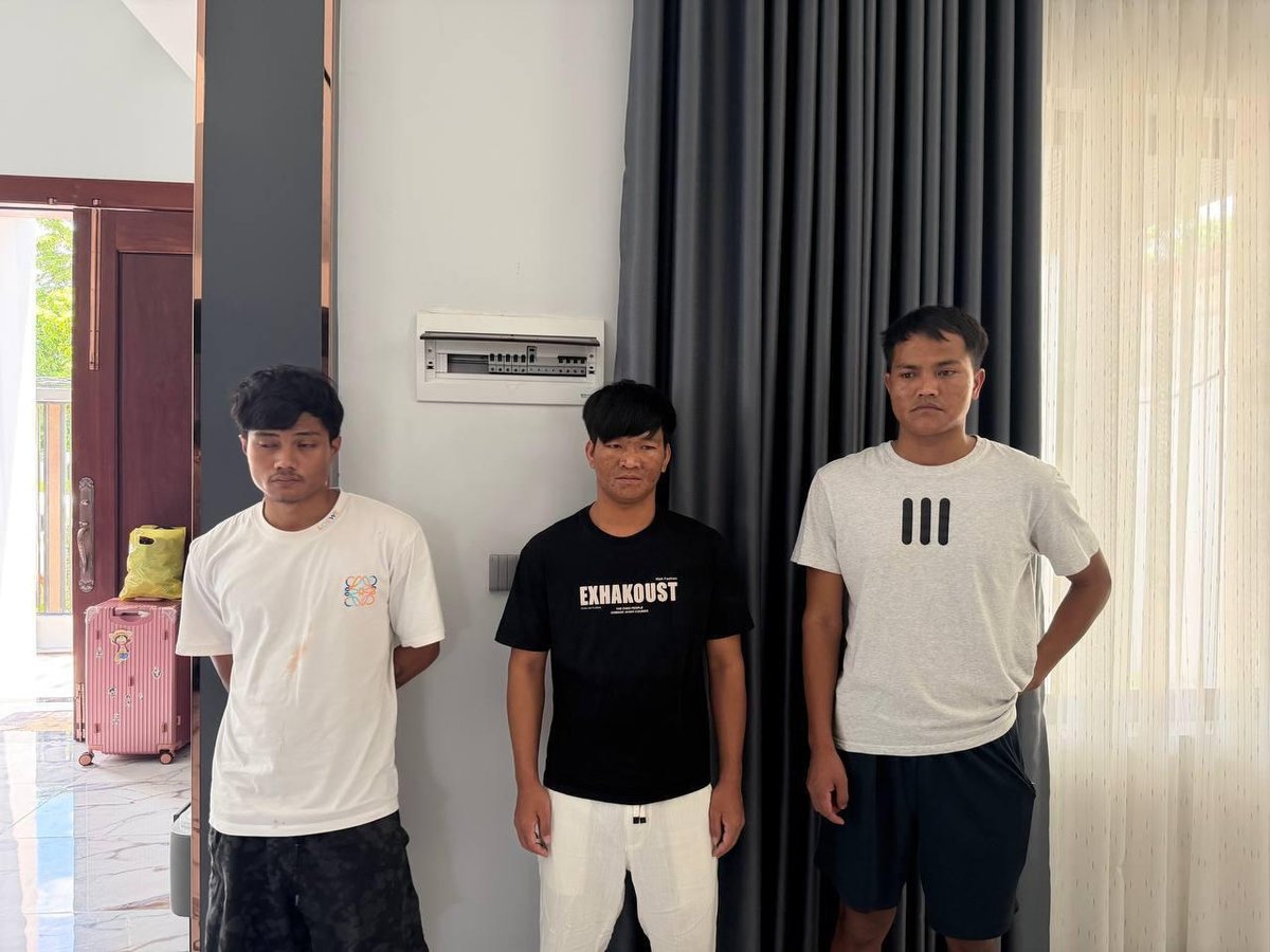 波贝市行政检查查获3名非法居留缅甸籍人员
