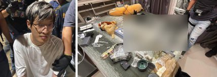 一名中国籍男子因在泰国芭堤雅非法持有M4