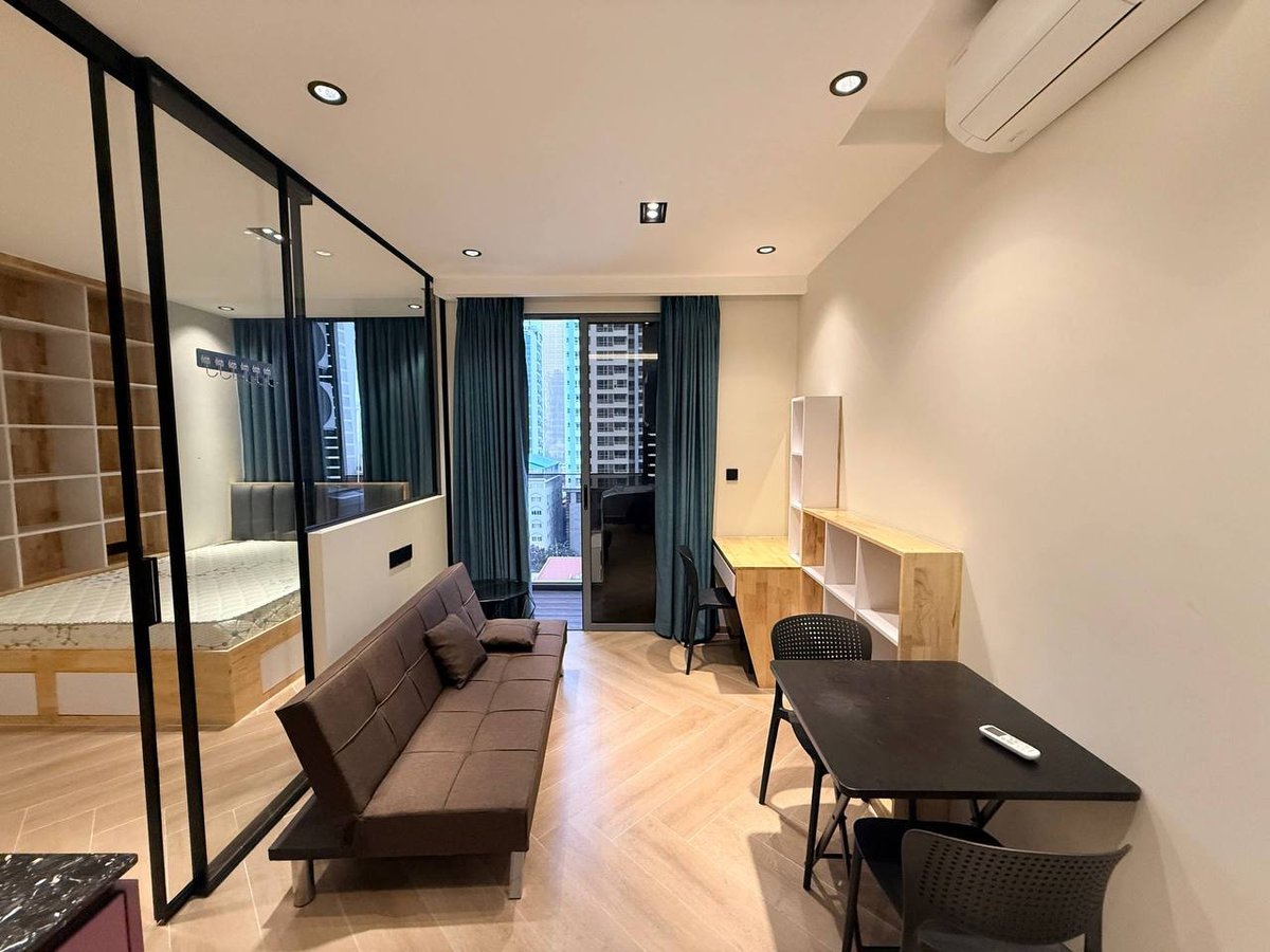 BKK1时代广场公寓一房一厅转让 总价$7.8万带全屋家具