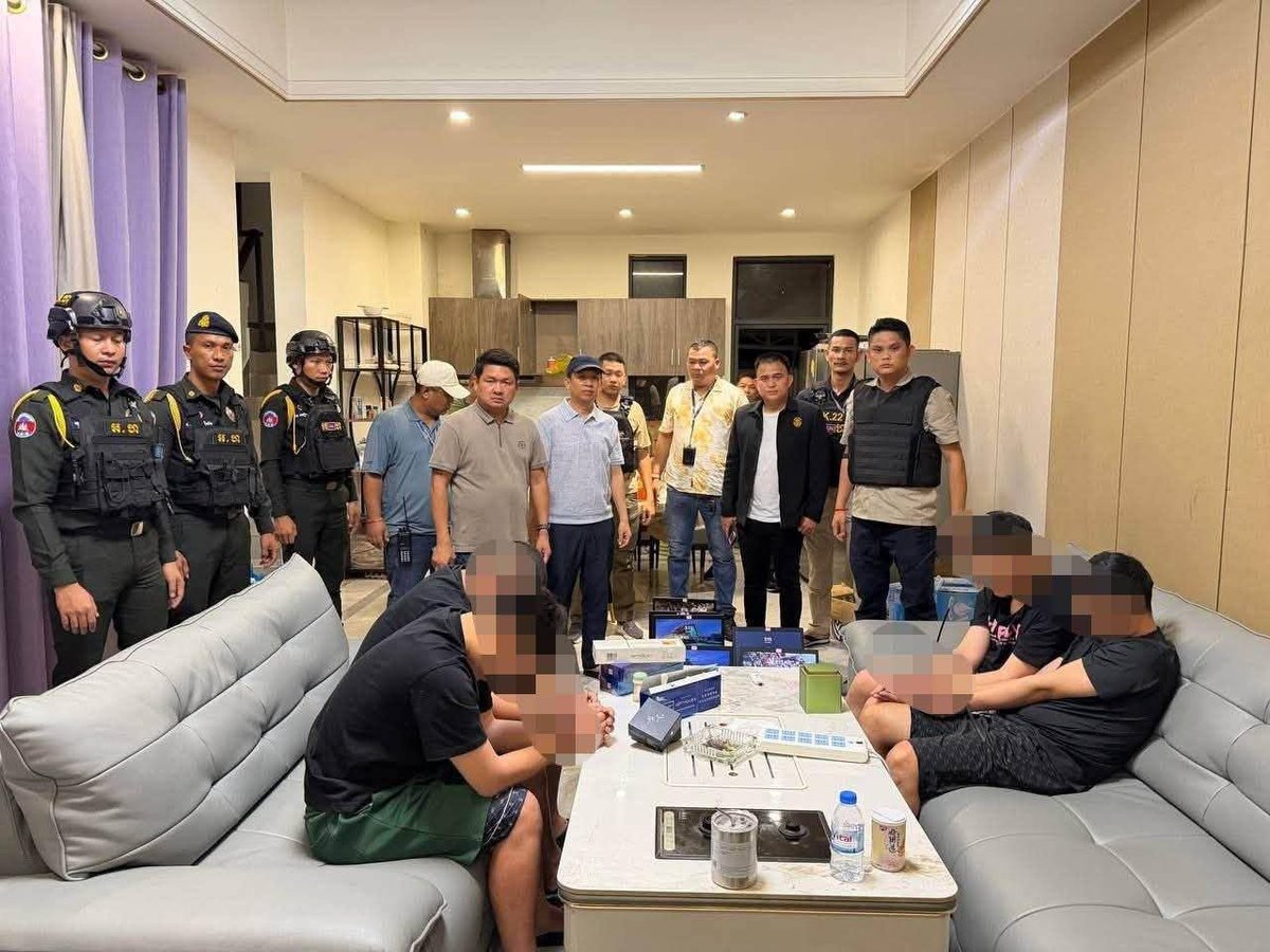 西港破获网赌电诈案 4名中国籍男子被移送法院