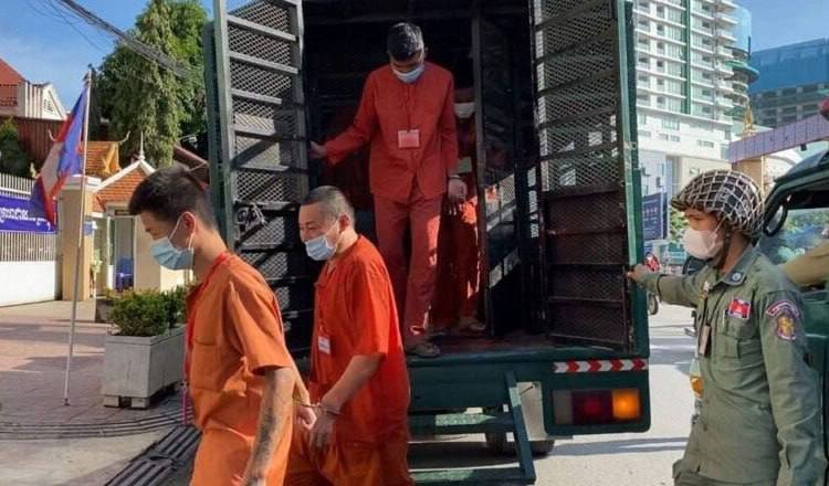 3名中国男子贩毒案上诉 金边法院审理