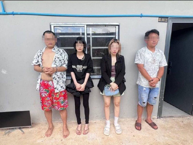 特本克蒙省突查外籍人员 2名中国籍男子涉毒被捕