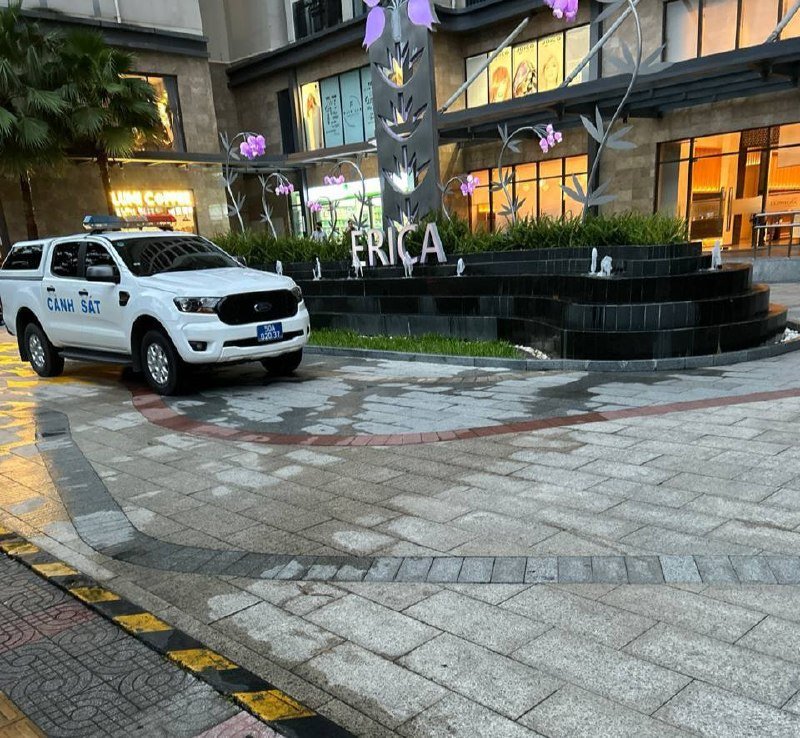 越南胡志明市9郡ERICA公寓警方逐户排查