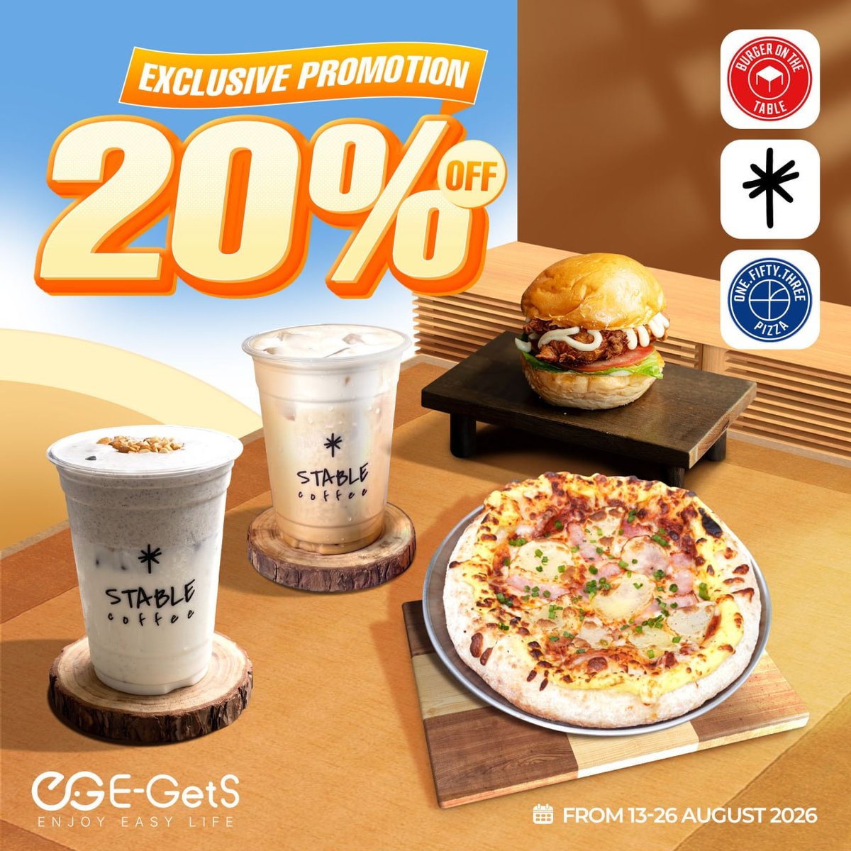 E-GetS平台餐饮外卖全场8折 新用户送$5红包