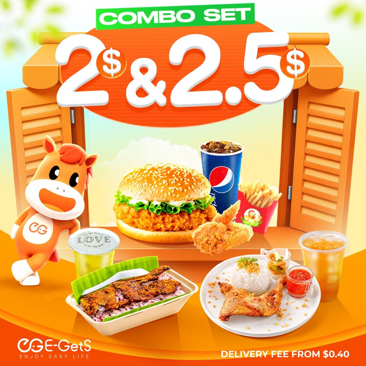简单点外卖推$2起超值套餐 新用户领$5红包