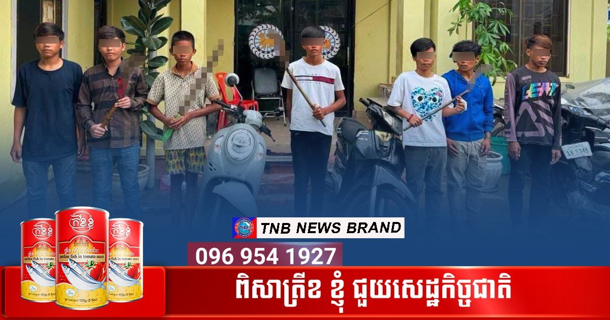 7名青少年团伙因暴力伤人被警方当场抓获