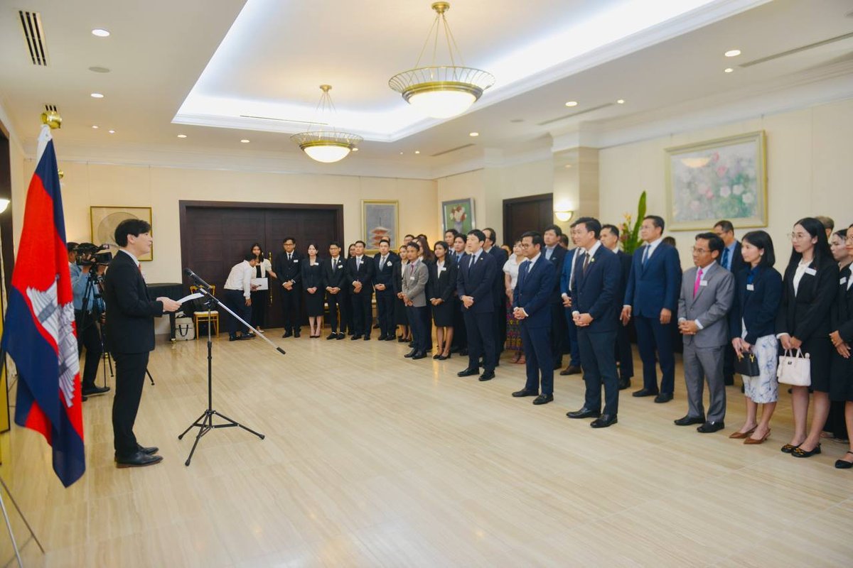 柬埔寨司法部官员出席日本JDS奖学金欢送会 助力人才培养