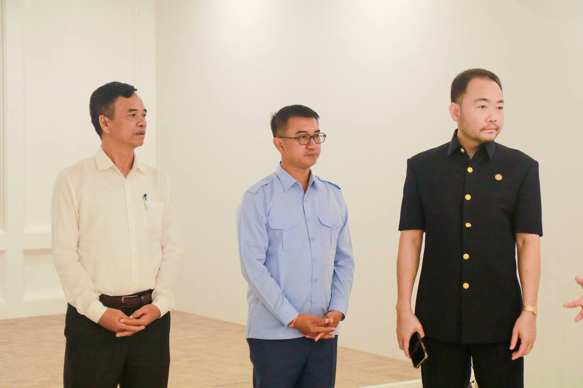 白马省初级法院及检察院大楼竣工验收