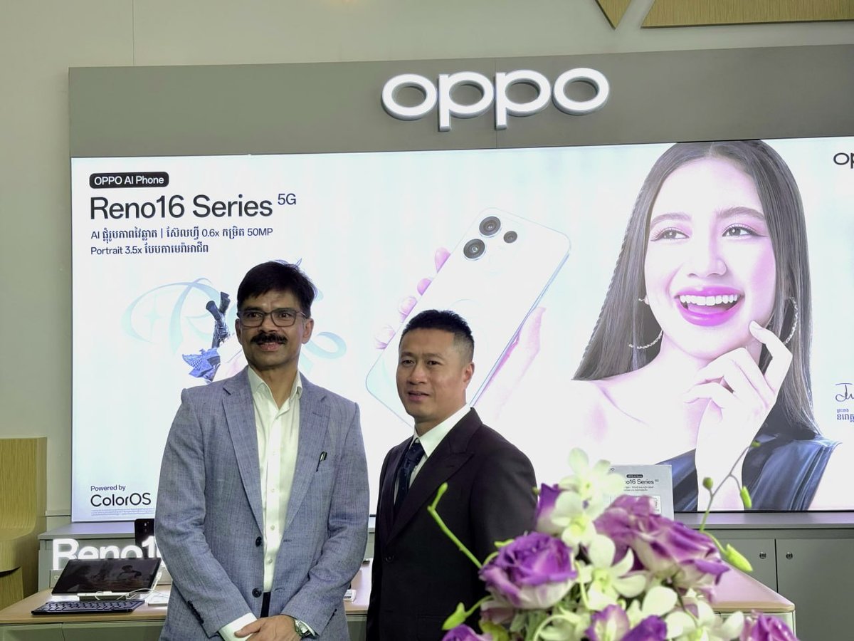 OPPO柬埔寨与Smart达成战略合作 品牌店入驻Smart