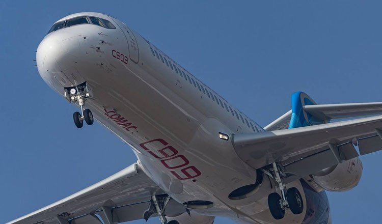 柬埔寨航空首批2架C909客机将于11月交付