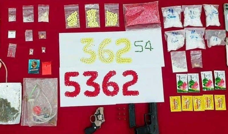 柴桢省警方查获超1公斤毒品及武器 严打边境犯罪