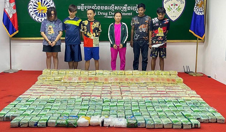 金边上诉法院维持400公斤毒品案判决 5人获刑